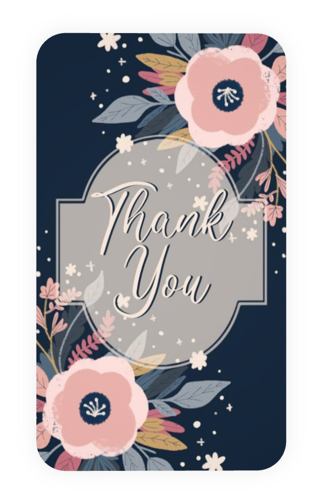 Quinn Mini-Thank You card