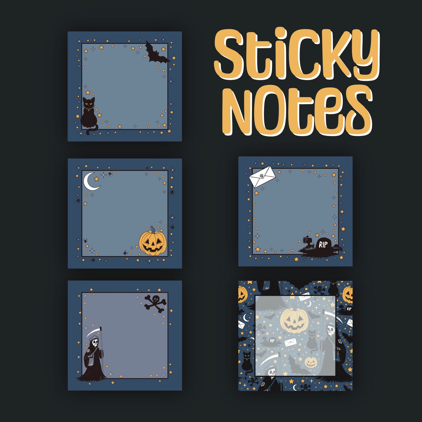 Grim Sticky Notes