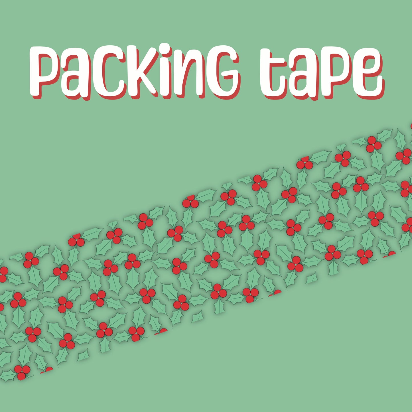 Holly Packing Tape