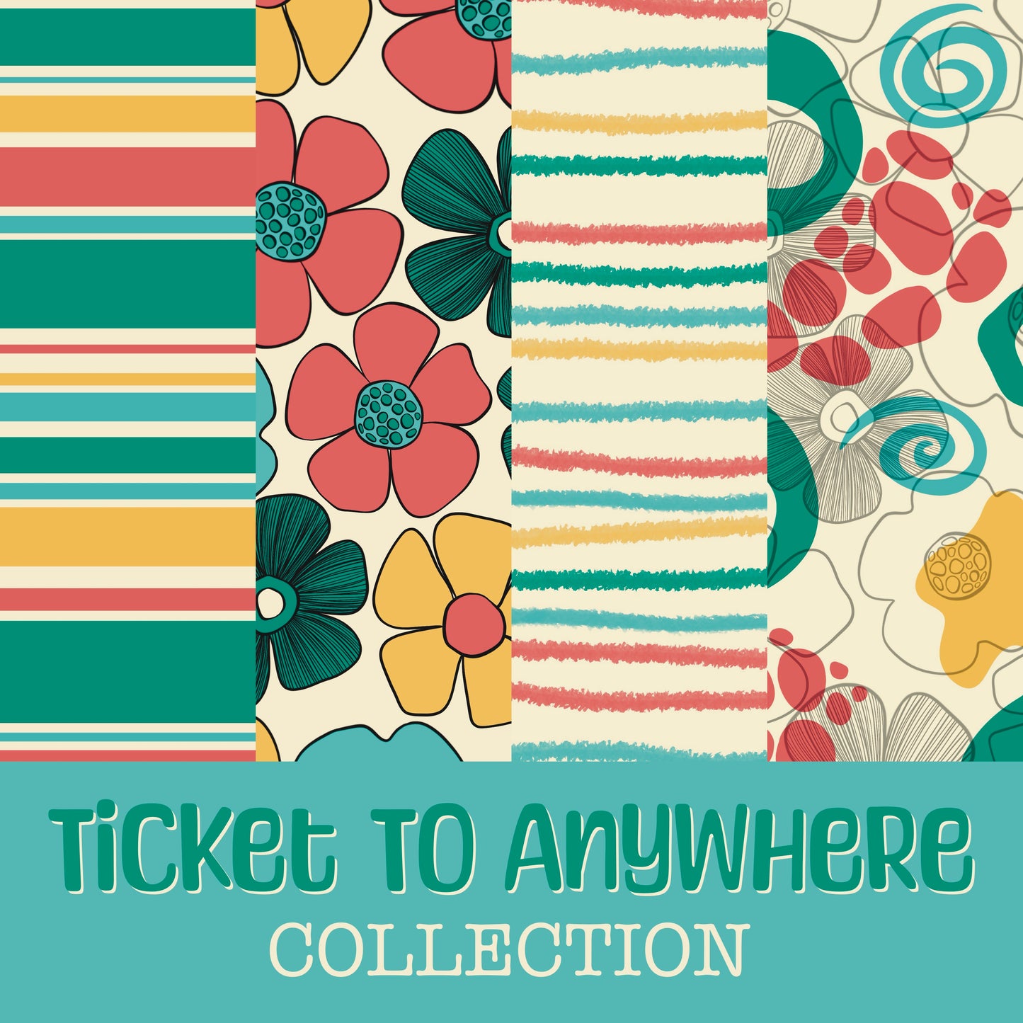Ticket To Anywhere Seamless Collection