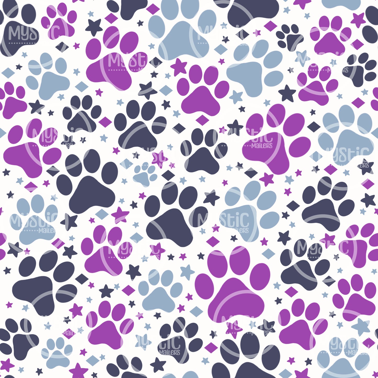 Paw Love Seamless PDF