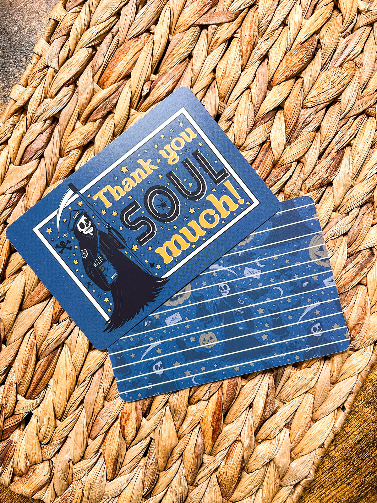 Grim Thank You Cards