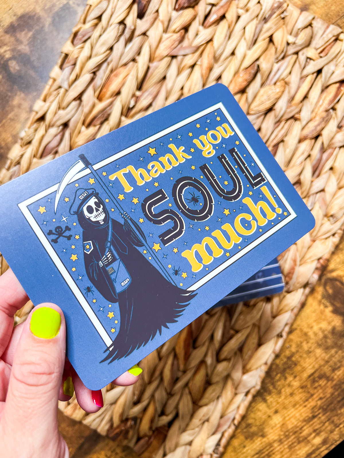 Grim Thank You Cards