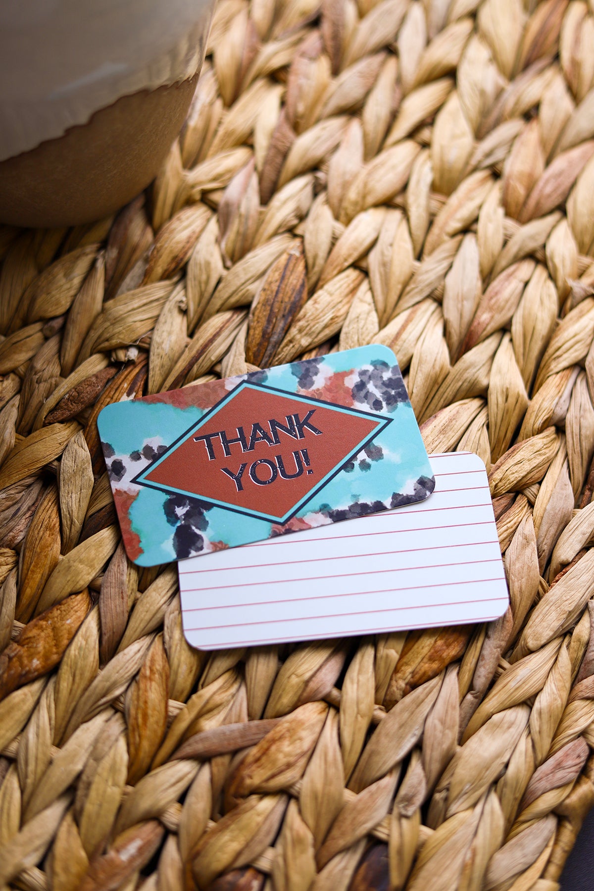 Bianca Mini-Thank You card