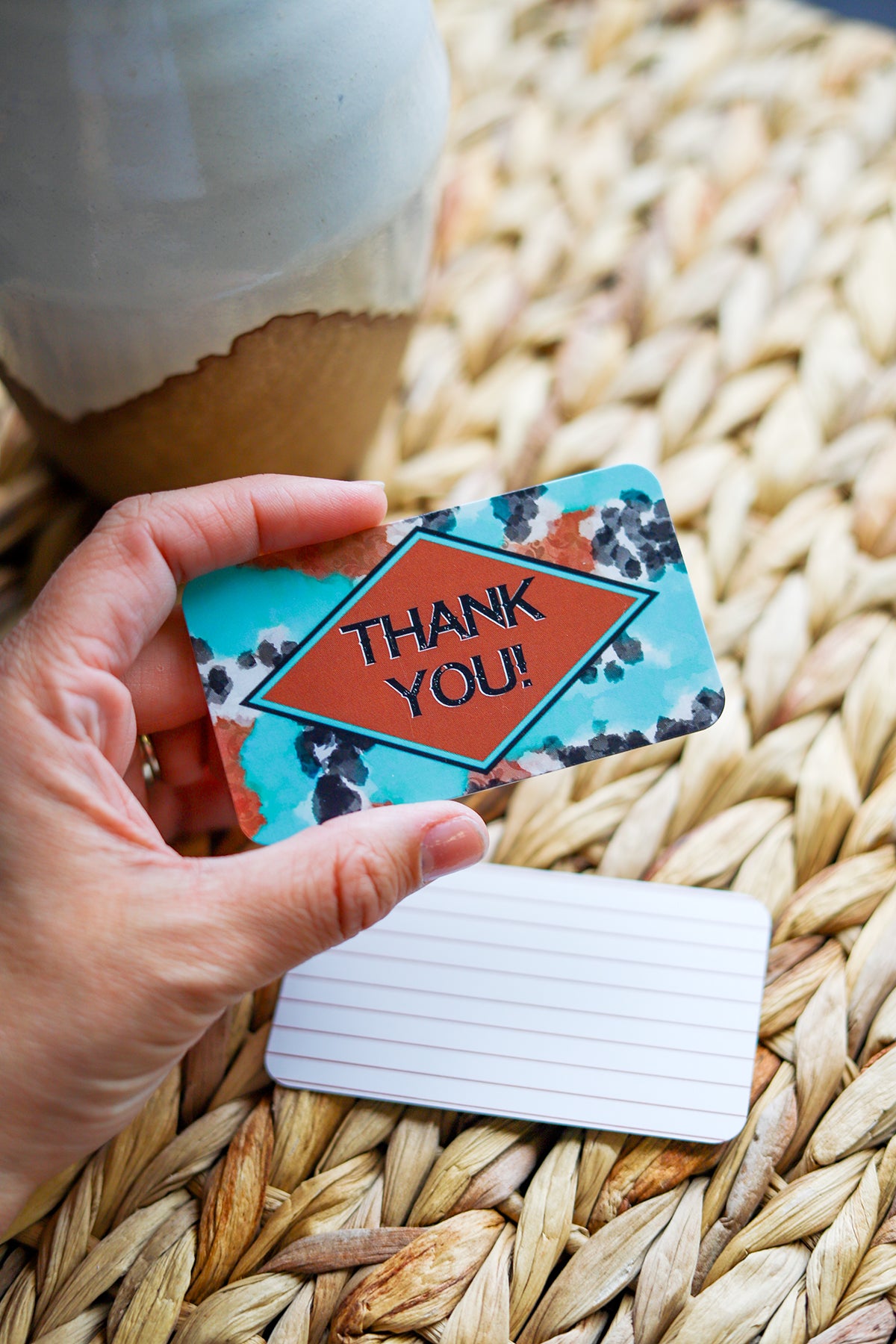 Bianca Mini-Thank You card