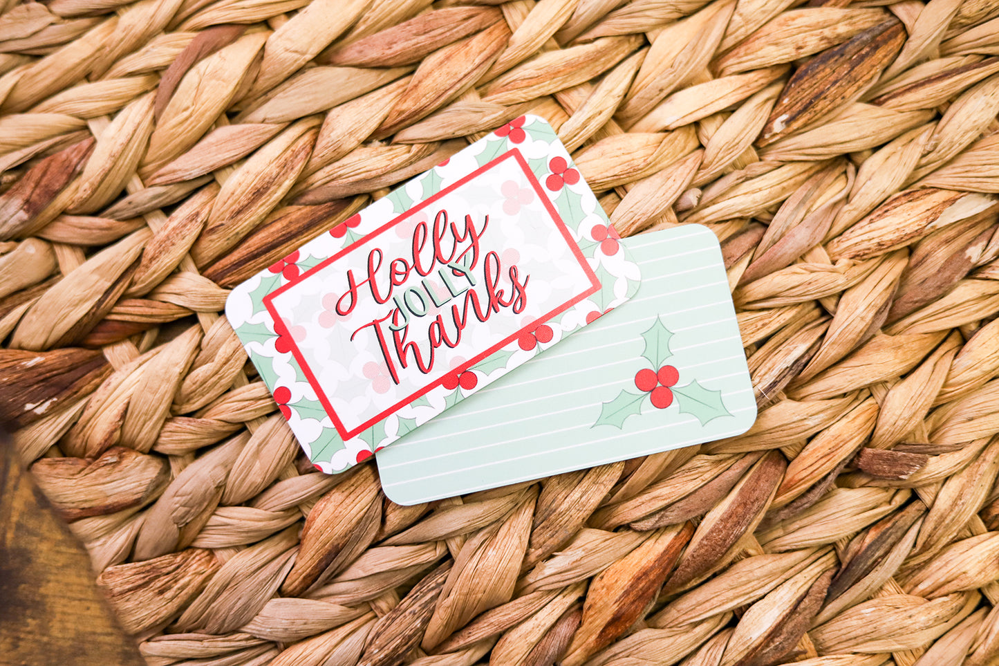 Holly Thank You Cards