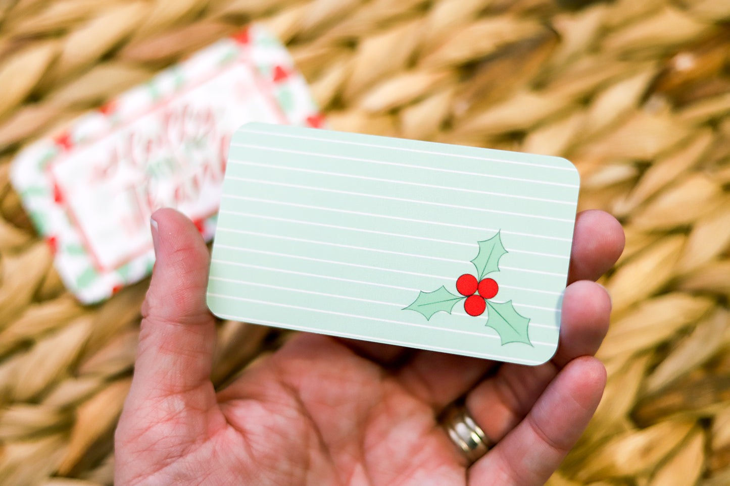 Holly Thank You Cards