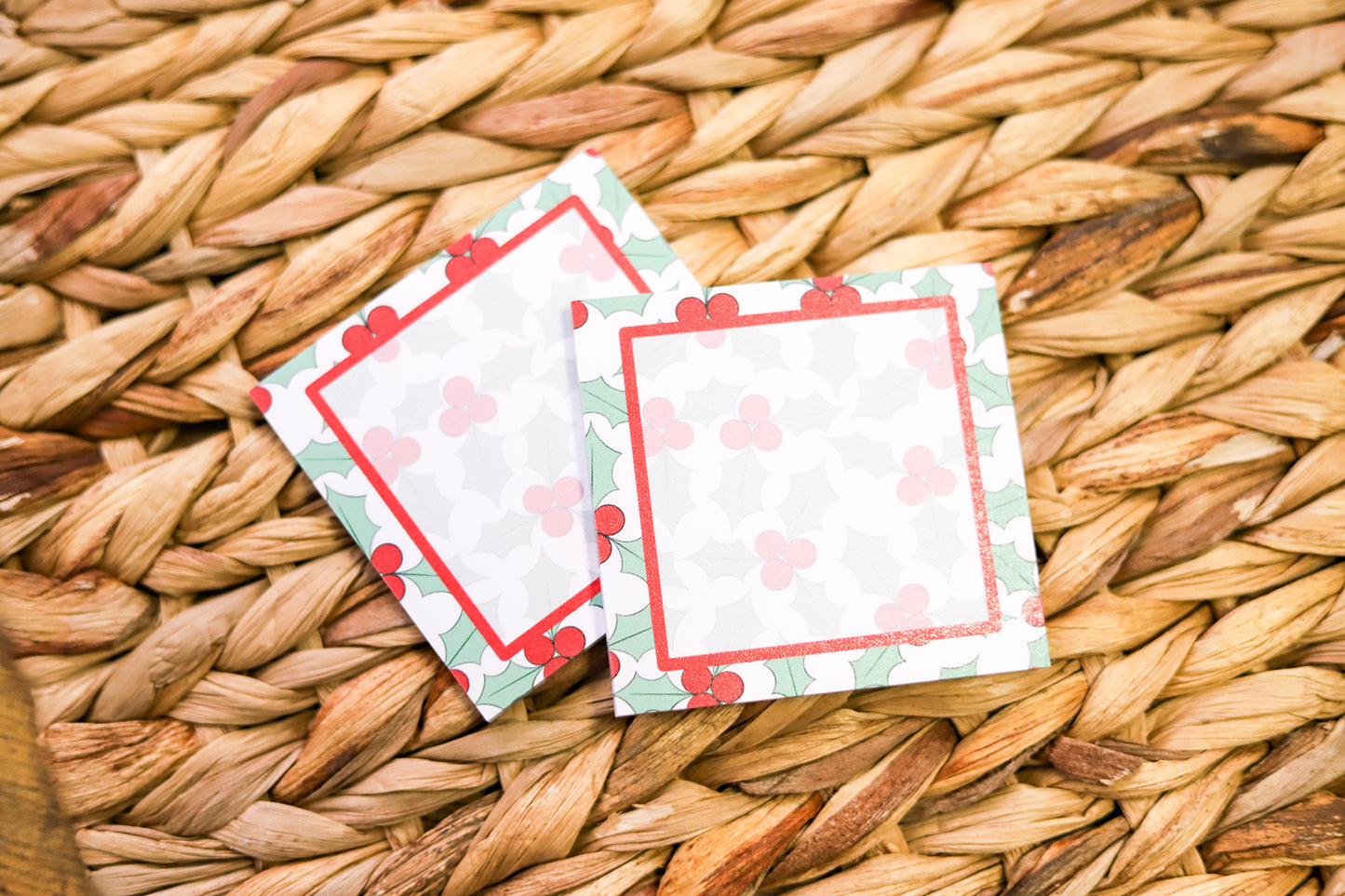Holly Sticky Notes