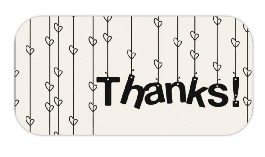 Everly Thank You Stickers