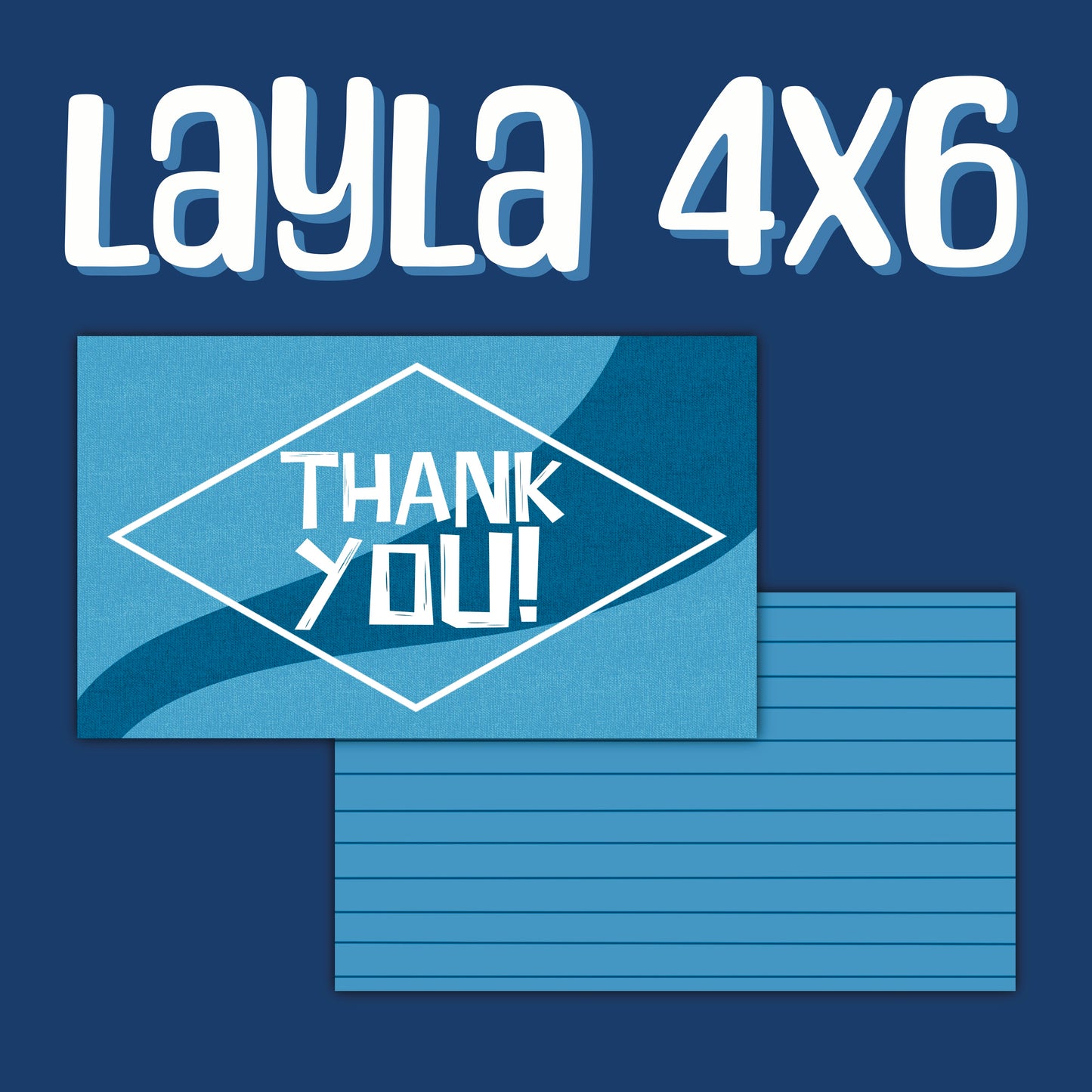 Layla Thank You Cards