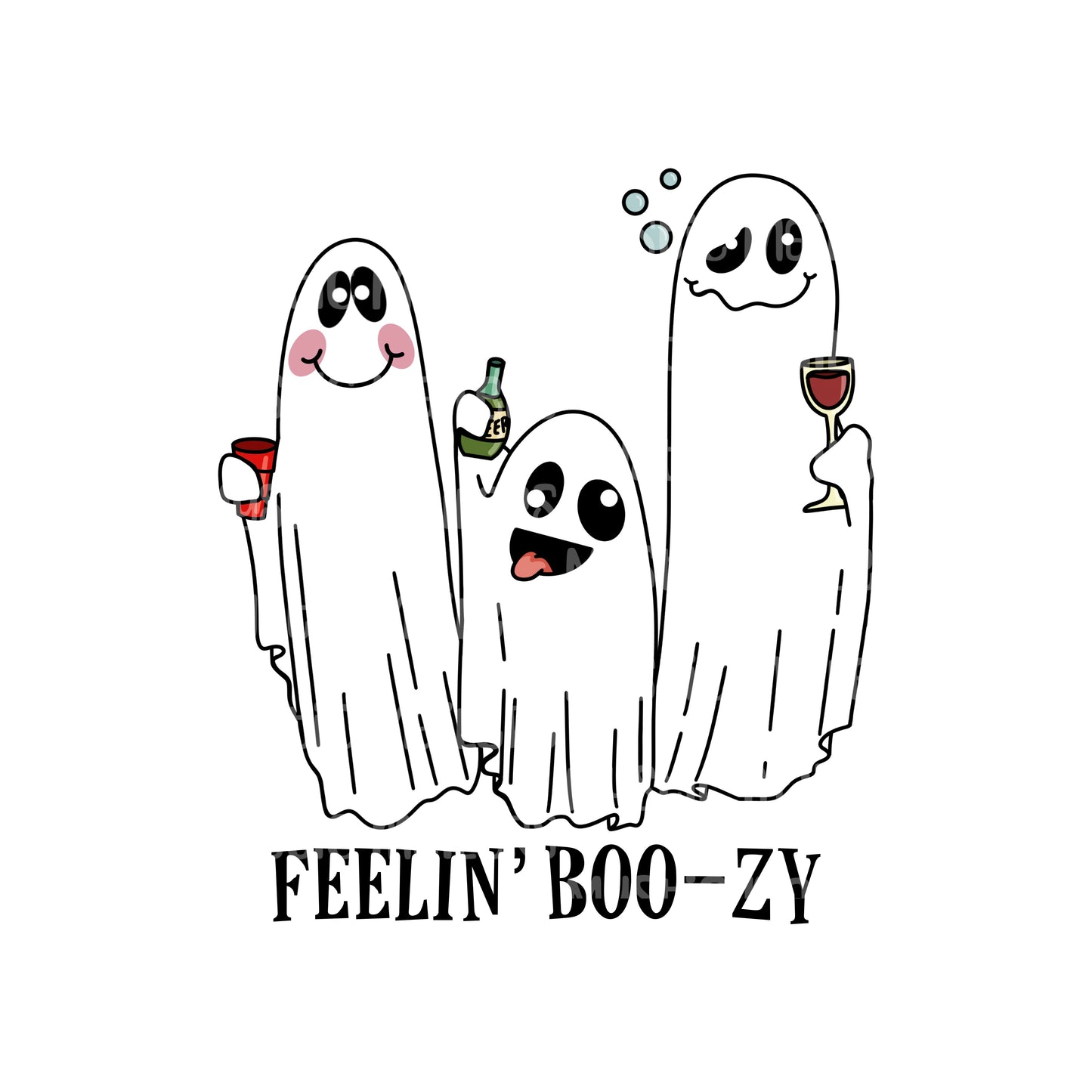 Feelin’ Boo-zy PNG Digital File