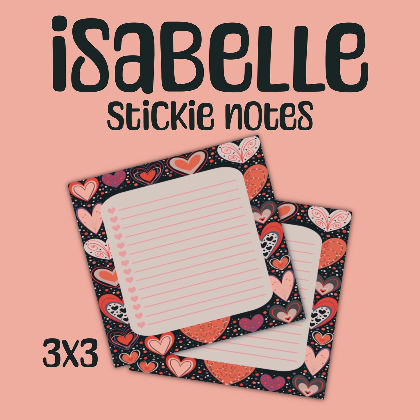 PREORDER - Isabelle Sticky Notes