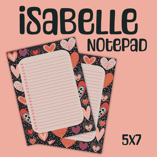 PREORDER - Isabelle Notepad