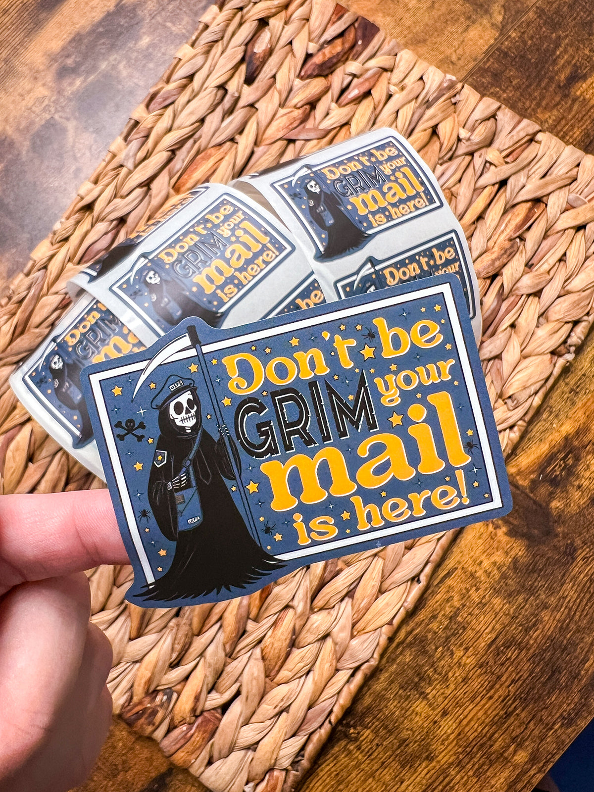 Grim Mail Stickers