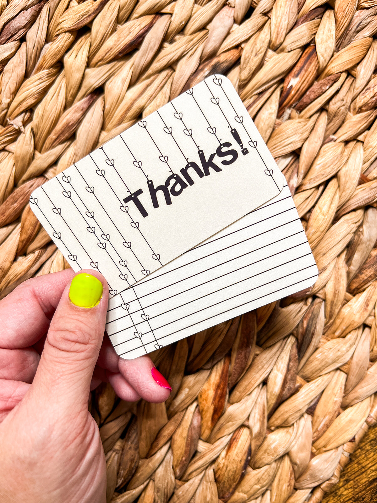 Everly Mini-Thank You card