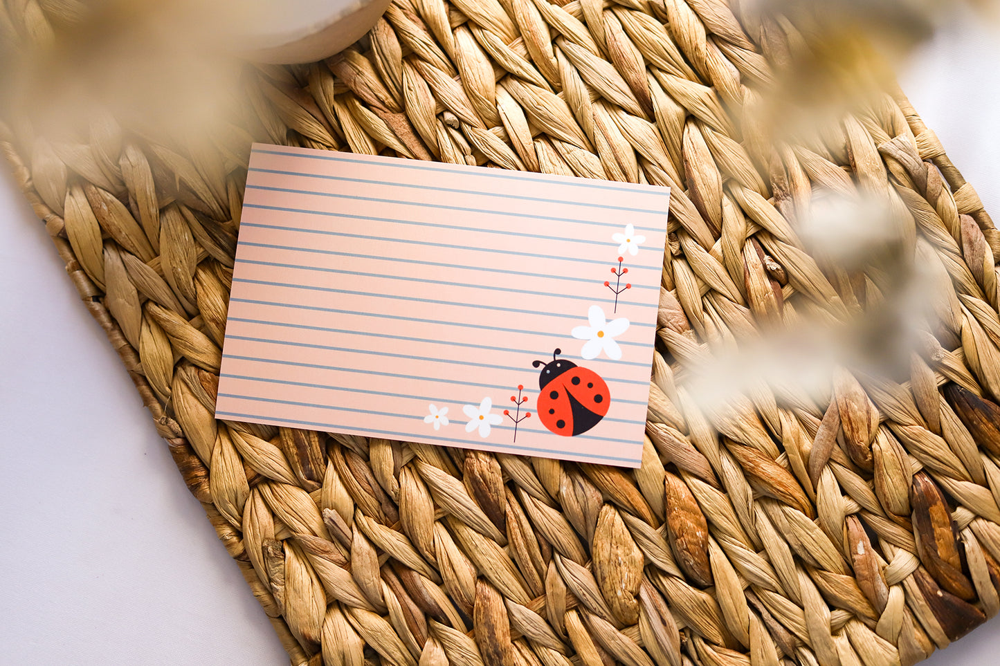 Lillian Lady Bug Thank You Cards