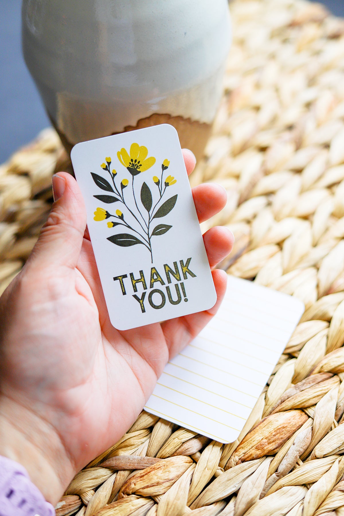 PREORDER - 
Tina Mini-Thank You card