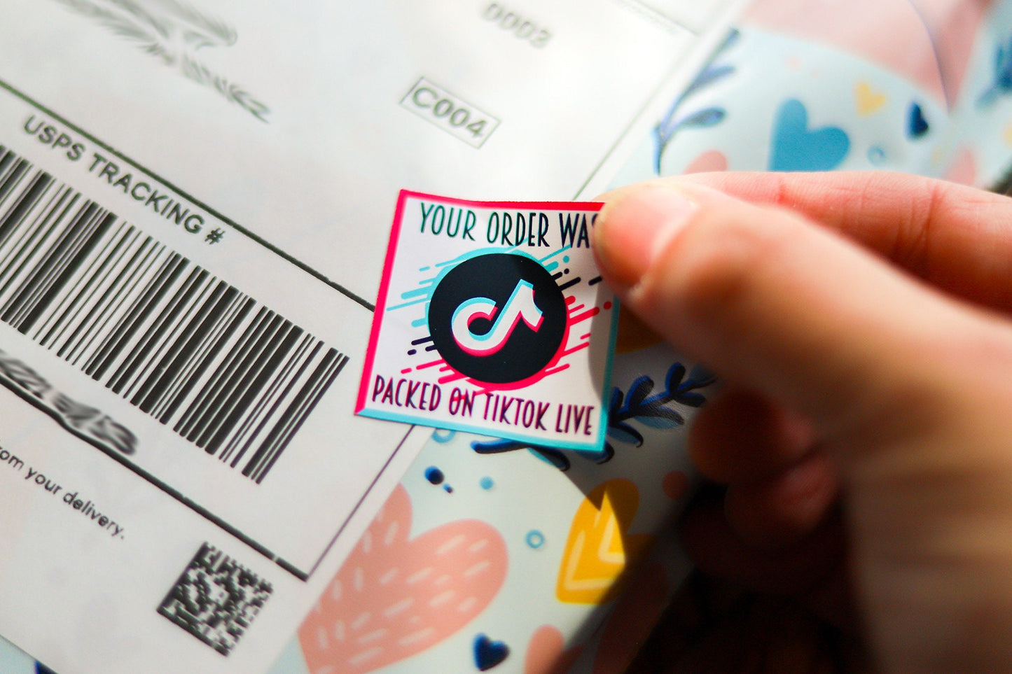 Your Order Was Packed On Tiktok Live Stickers