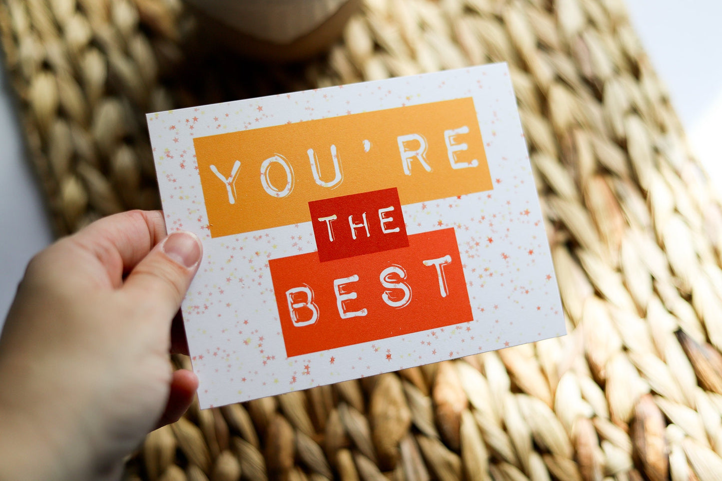 You're The Best Thank You Cards