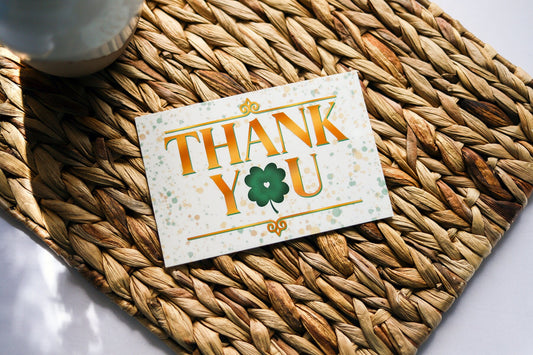 O’Lucky Thank You Cards